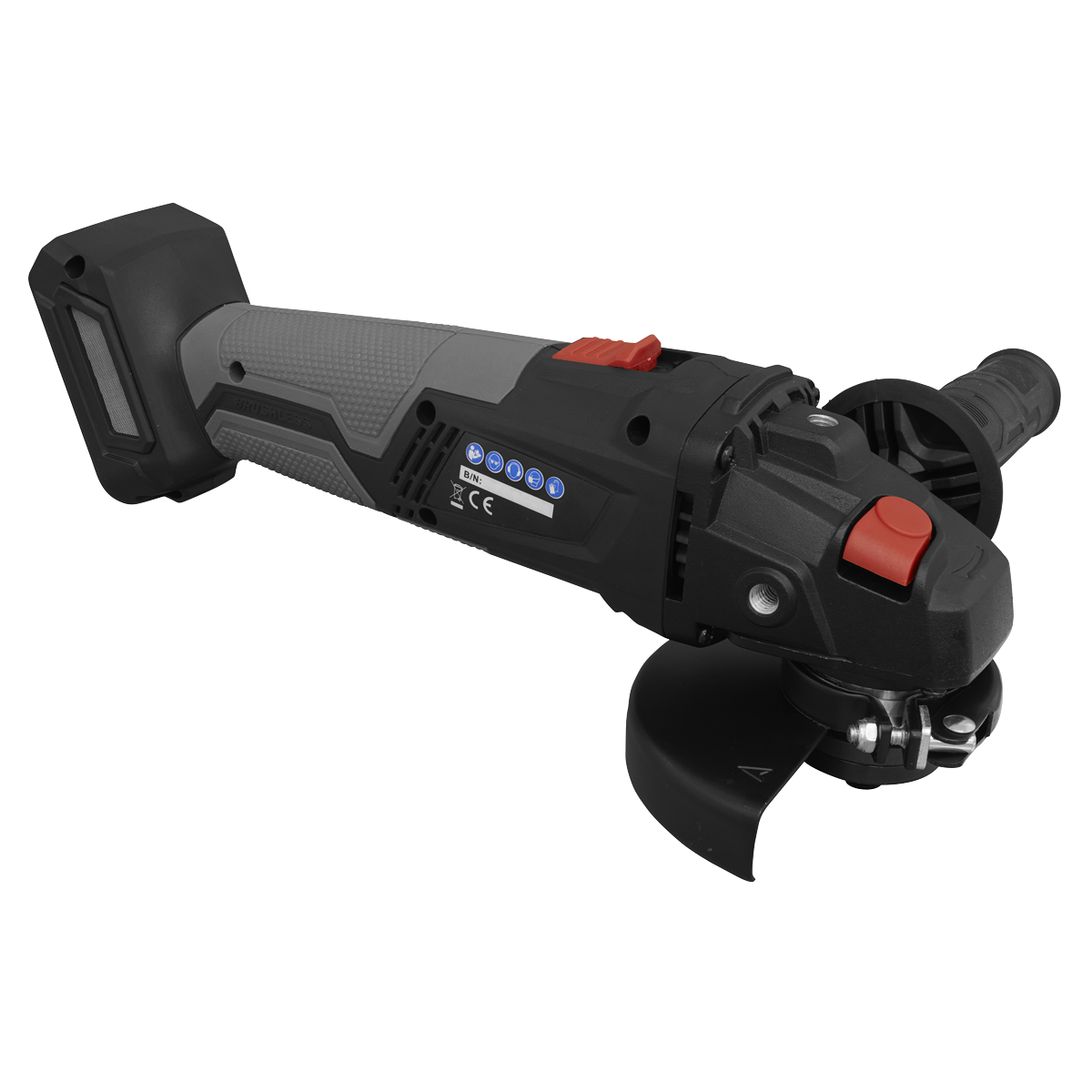 Sealey battery powered angle grinder CP20VAGX