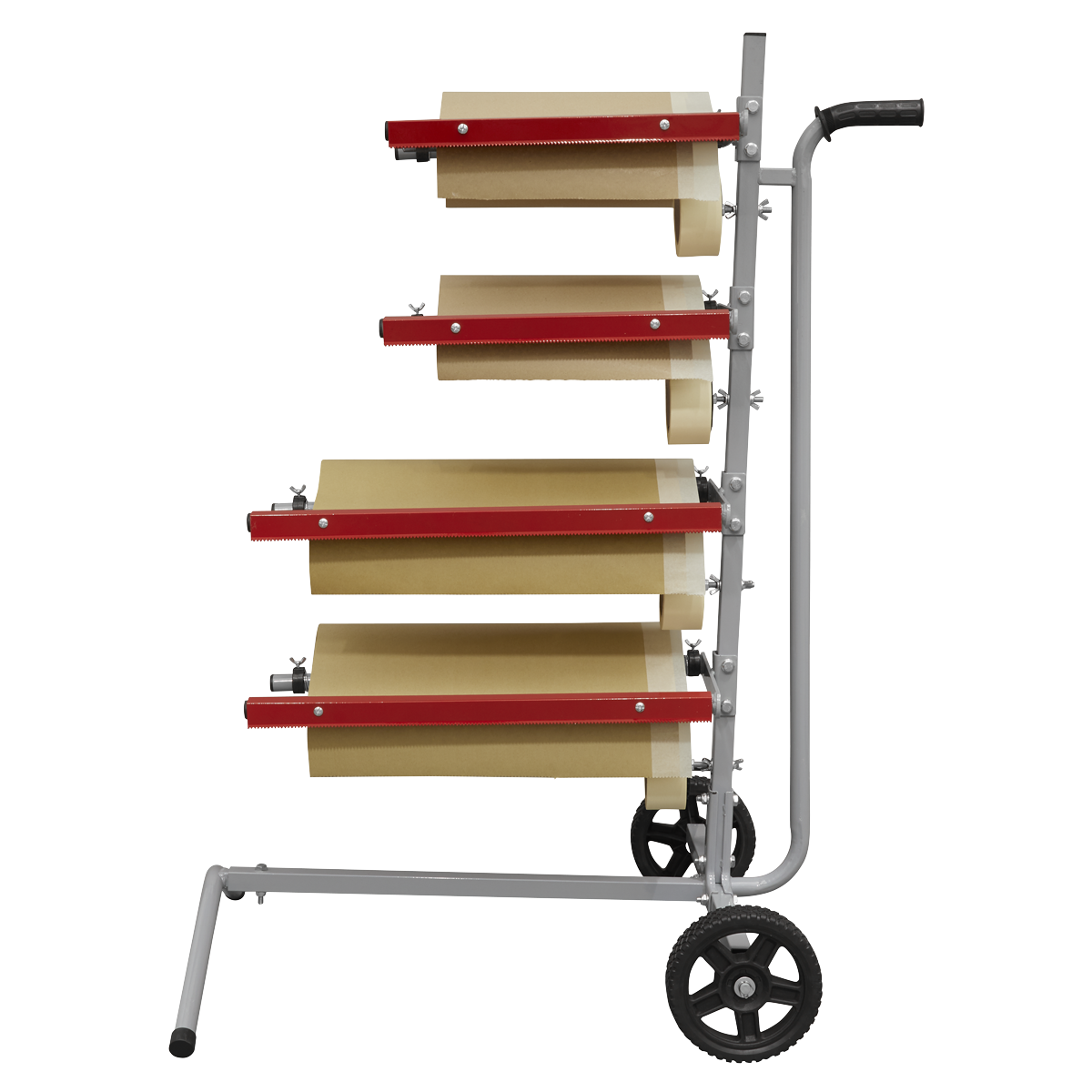 Sealey Masking Paper Dispenser Designed with wide base for added stability.