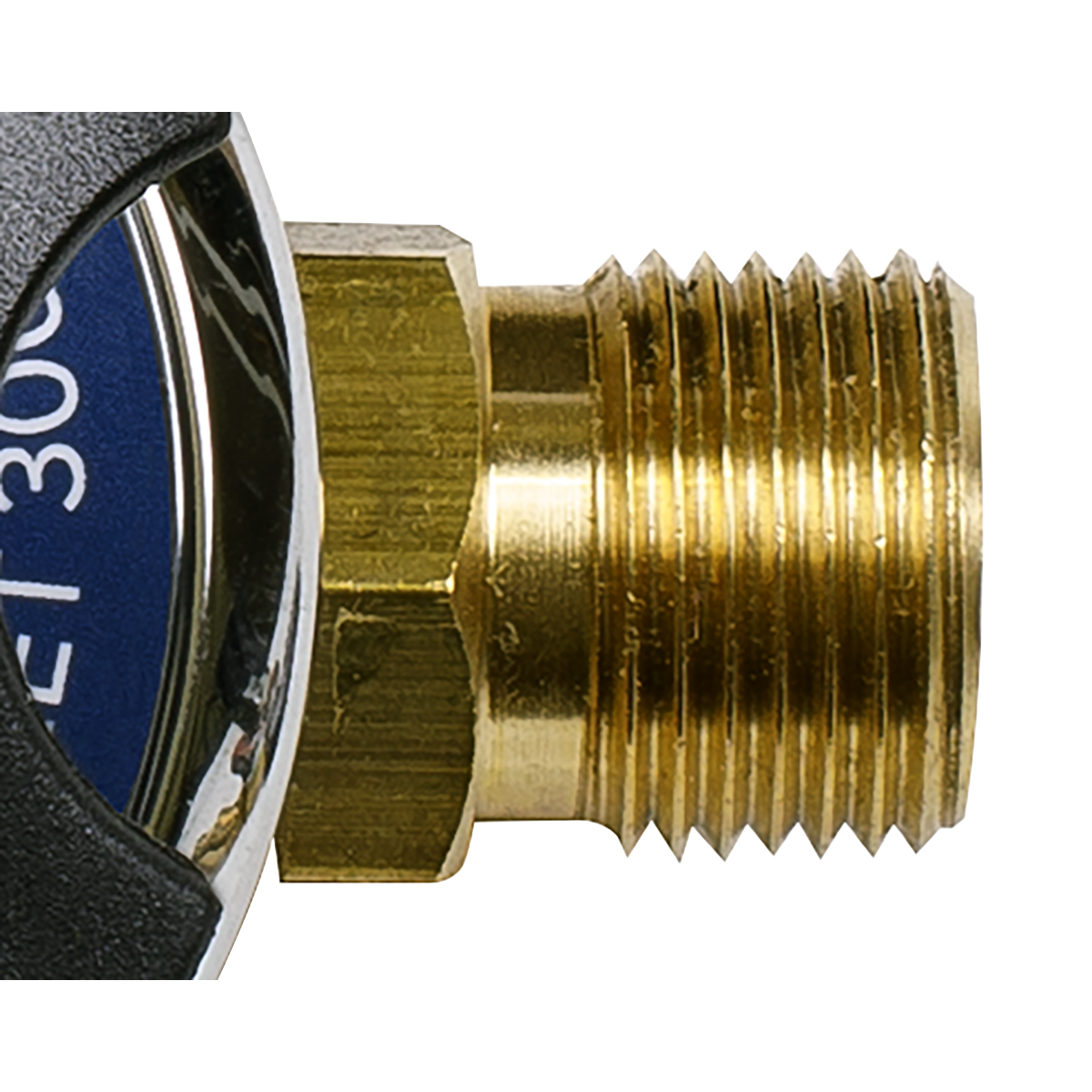 BULL NOSE - Adaptor and 3/8"BSP hose union.