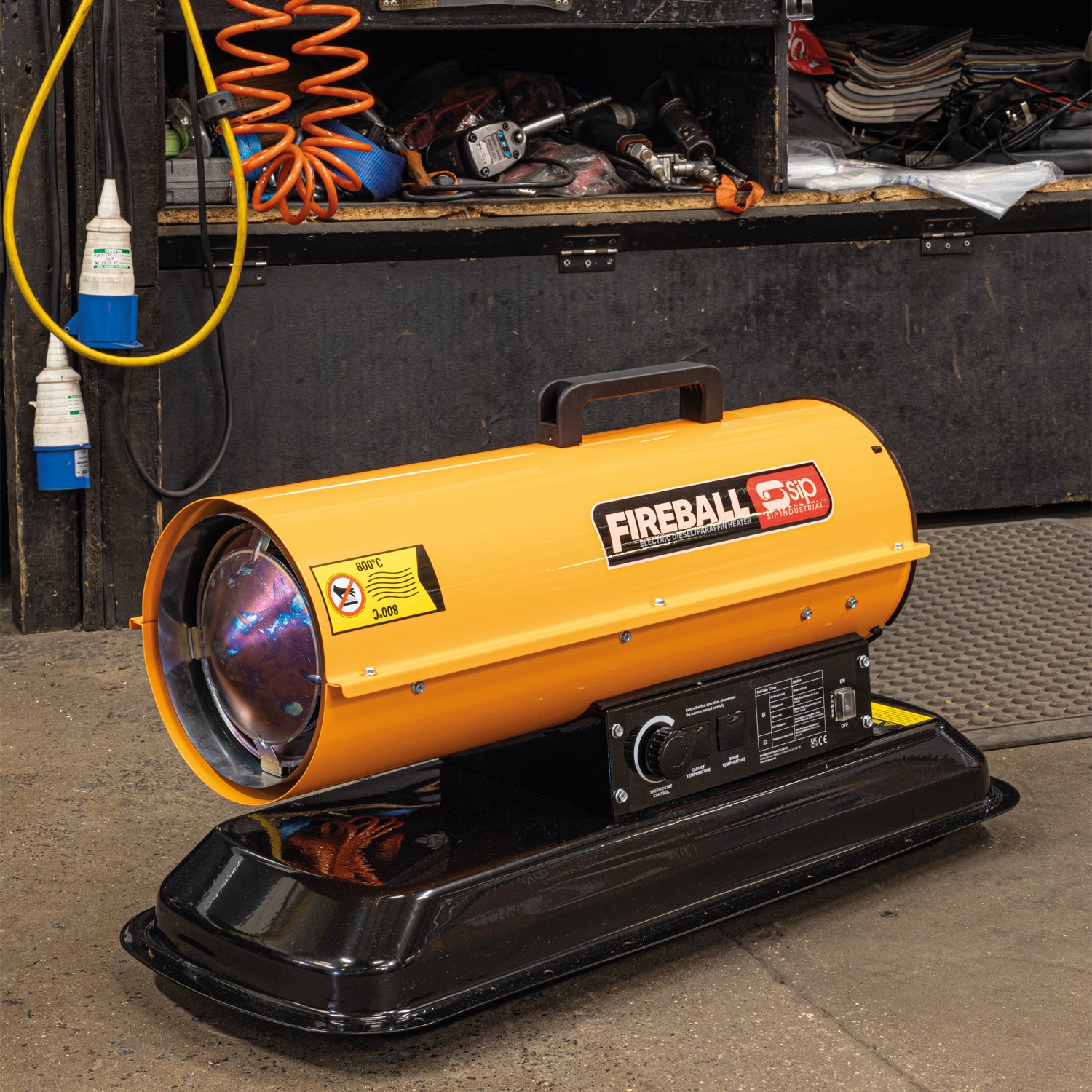 SIP Fireball XD50F Diesel/Paraffin Space Heater 09590 50.000 btu
