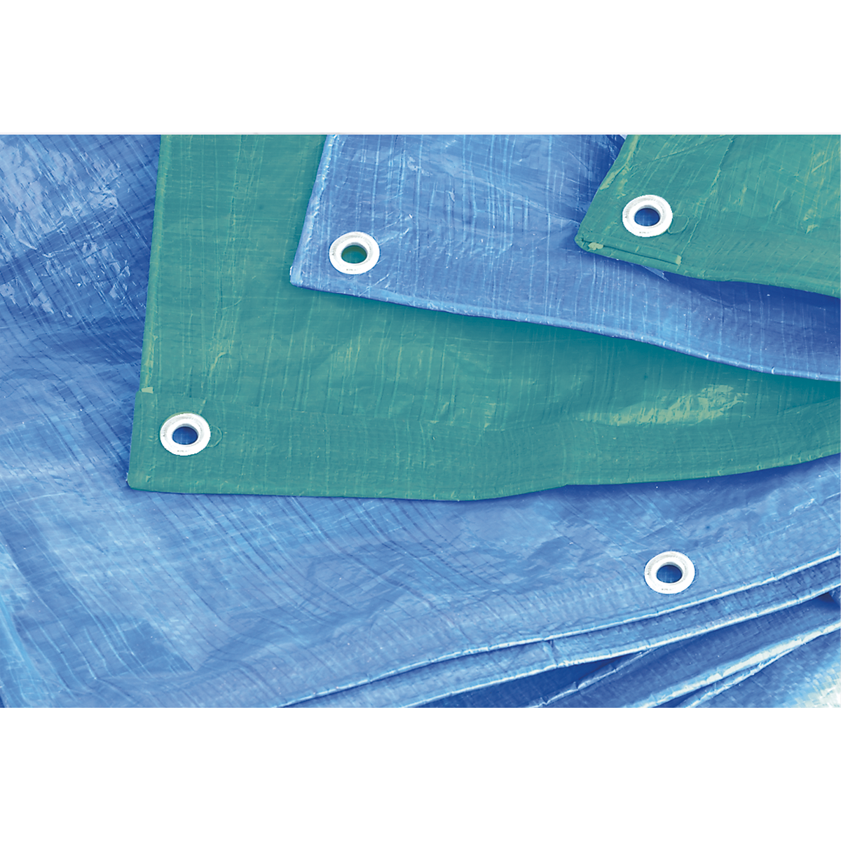 Sealey 5.49 x 7.32m Tarpaulin - Available in Green or Blue Colour TARP1824