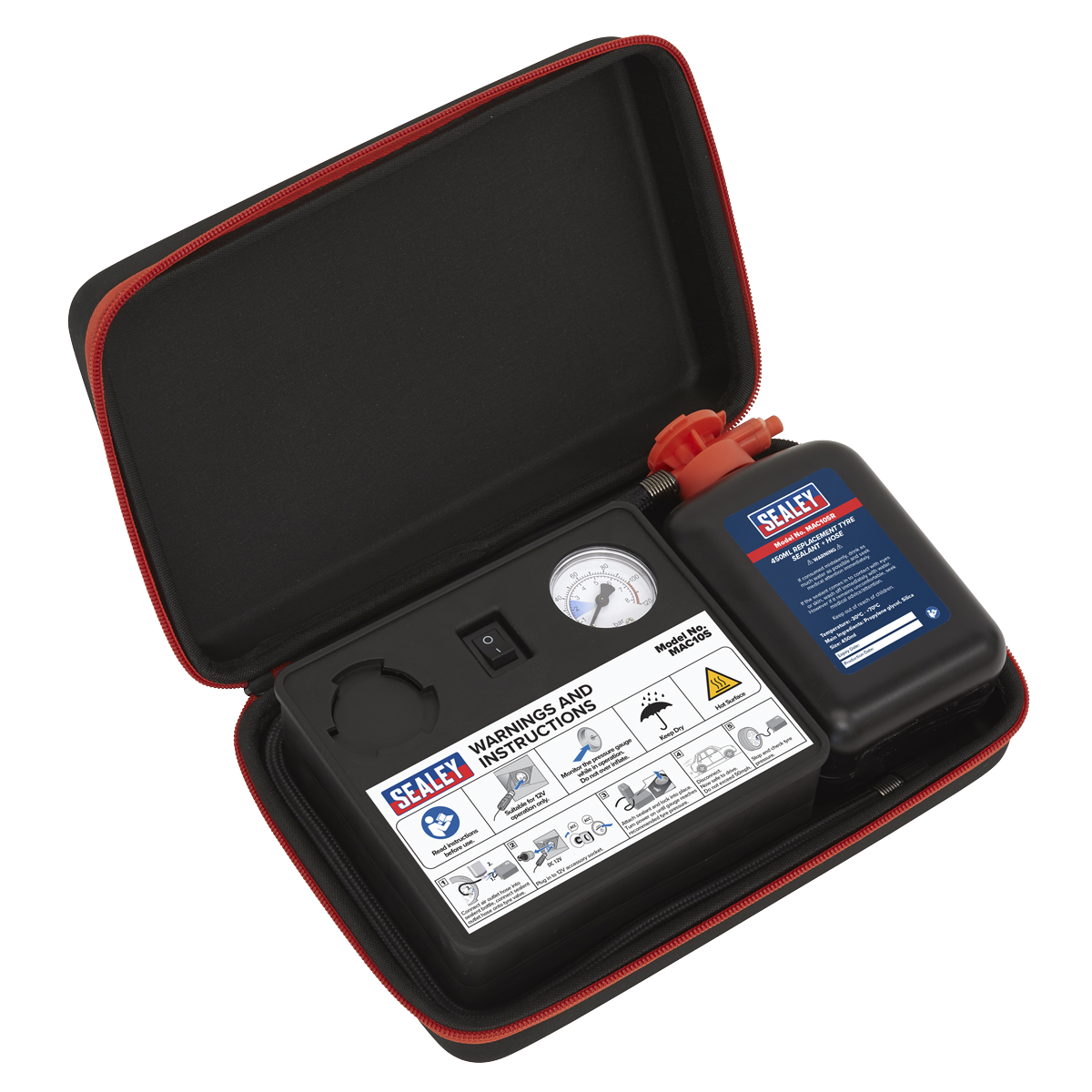 Very simple-to-use kit requires no tools, no need to remove the valve core and is TPMS safe.