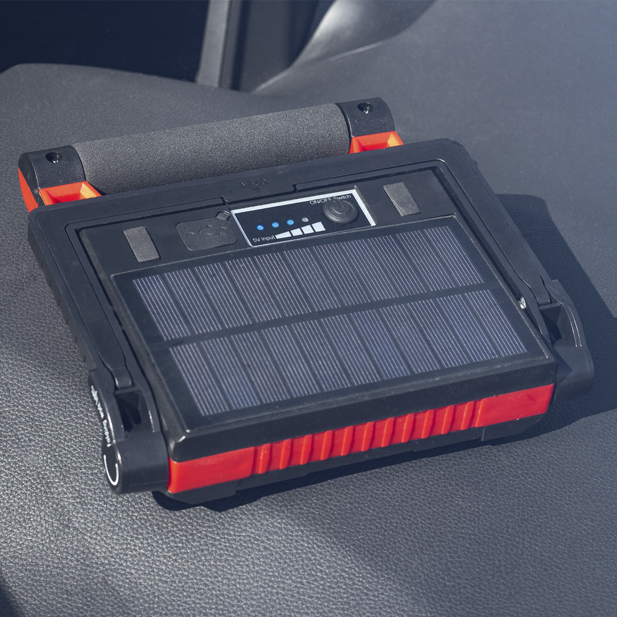 Sealey 15W COB LED Solar Powered Rechargeable Portable Floodlight LEDFL15WS