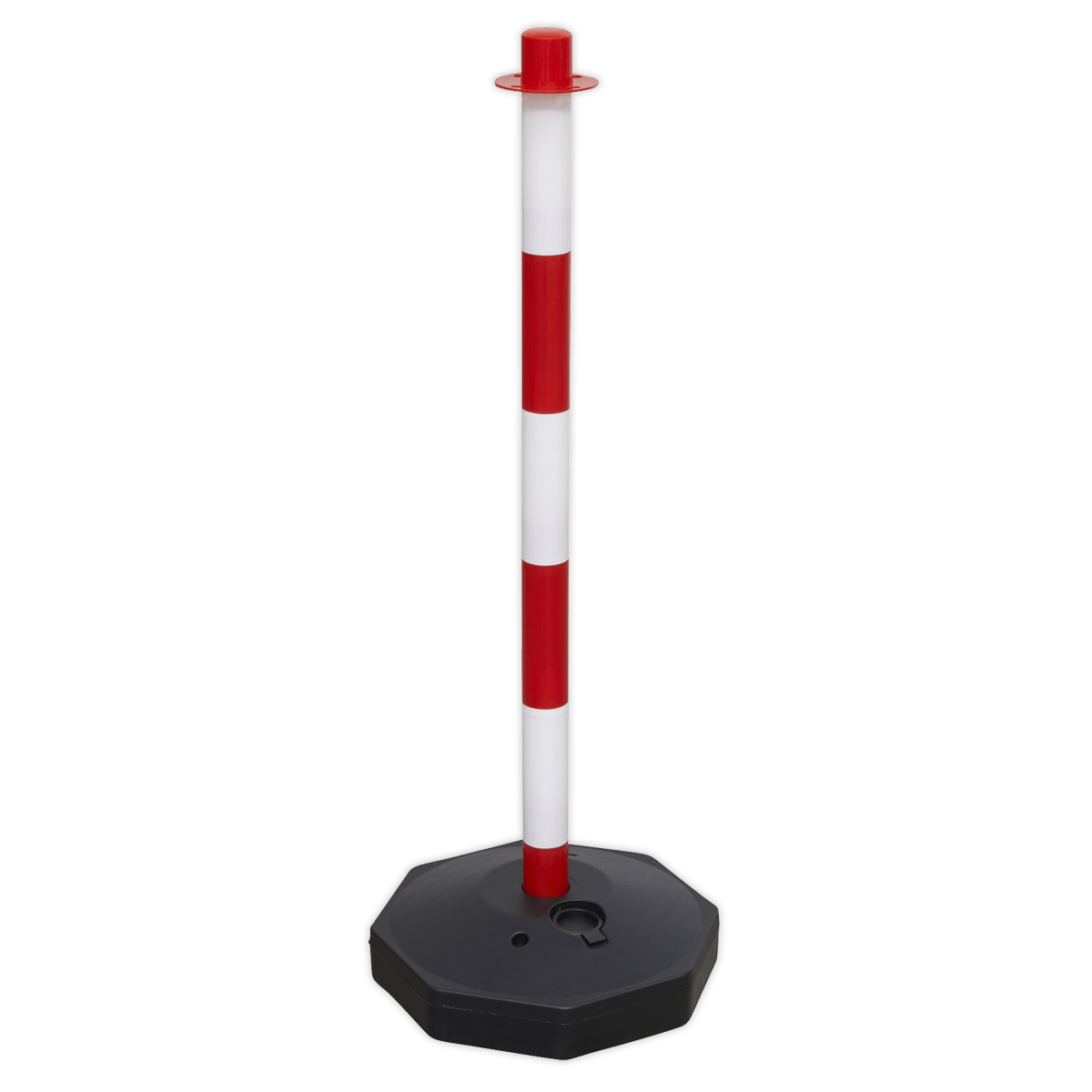 Sealey Red/White Post with Base RWPB01