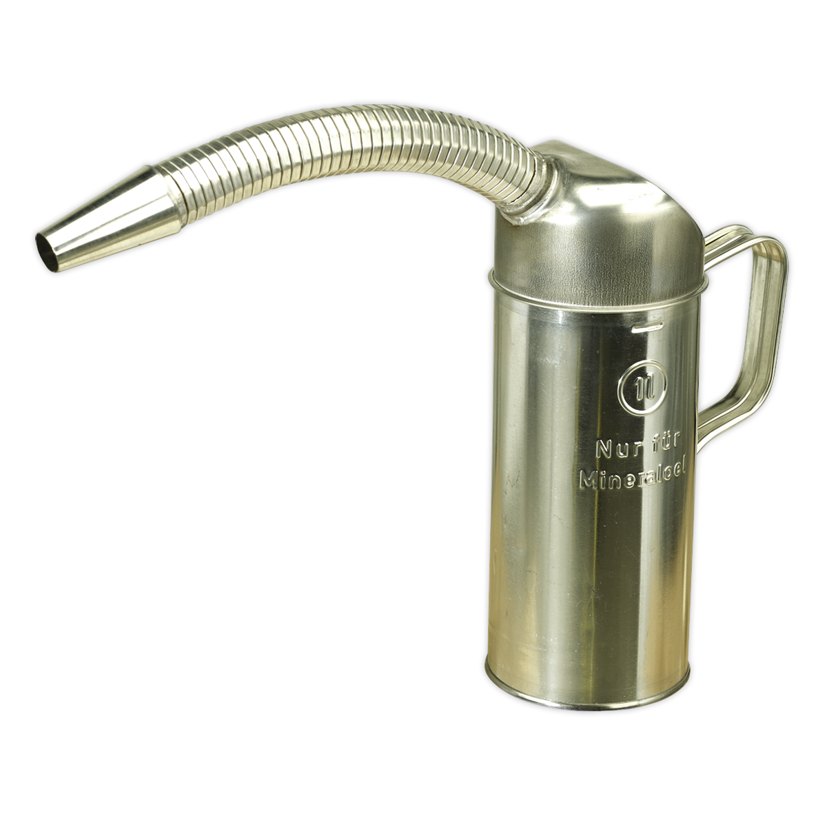 Sealey 1L Metal Measuring Jug with Flexible Spout JM1F