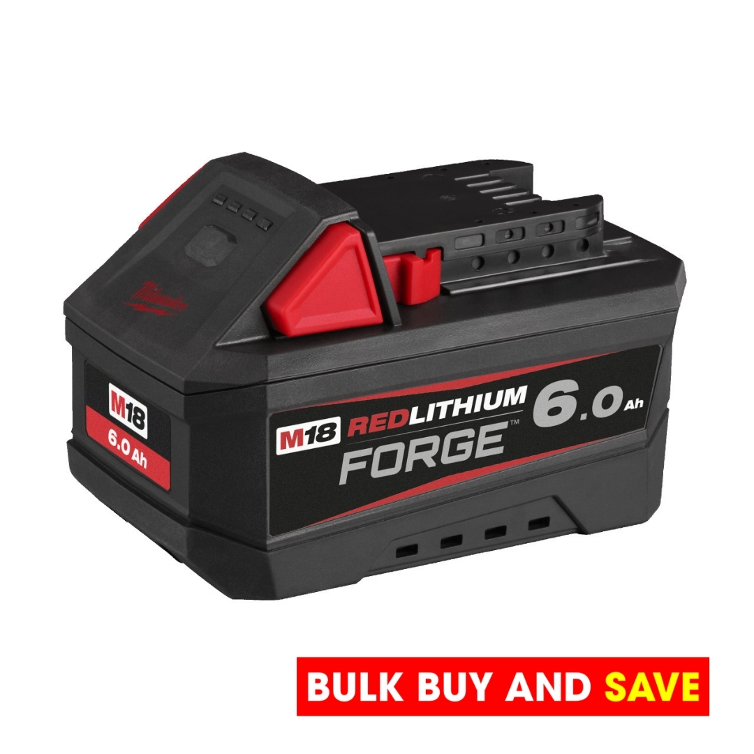 Milwaukee M18 high output  6. amp forge battery bulk buy
