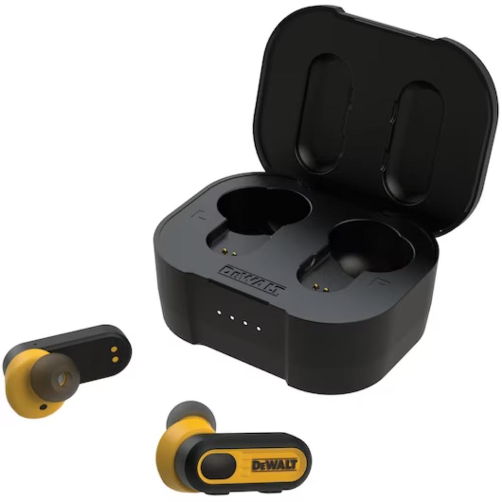 DeWalt cordless Earbuds and head phones