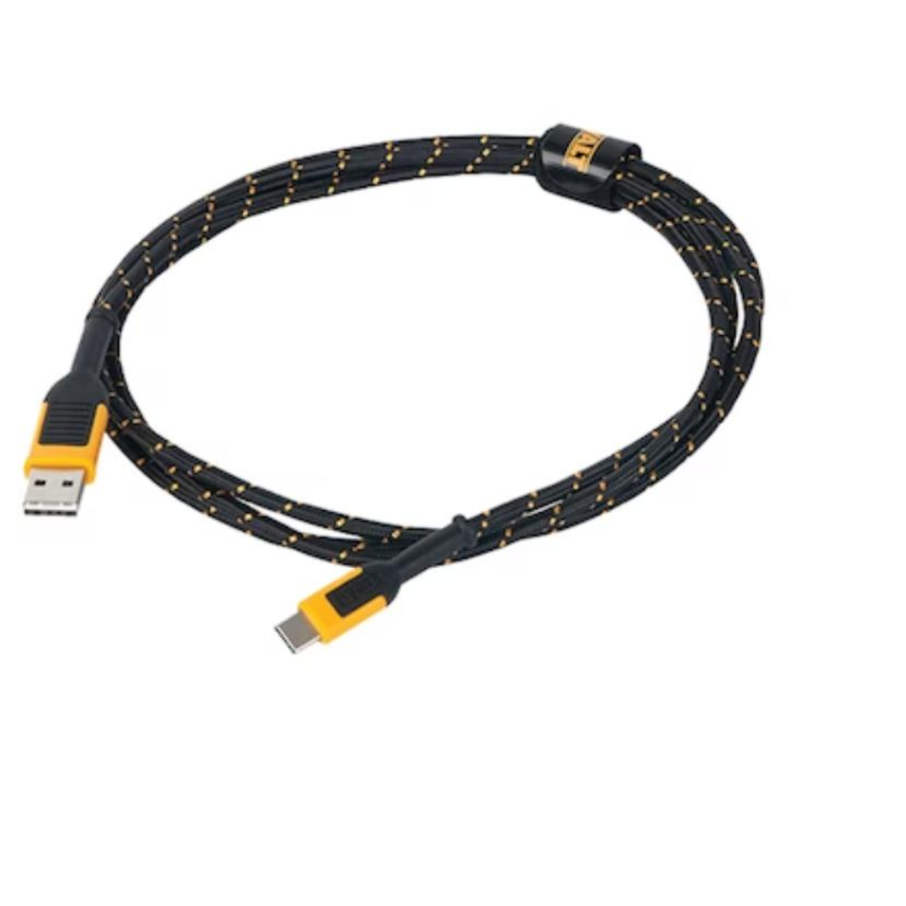 Kevlar reinforced USB-C power-in cable, 1.8m (6 ft).