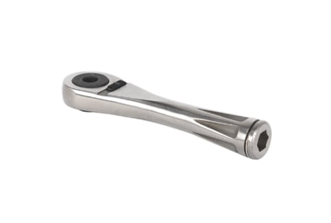 Bit Driver Ratchet Micro 1/4"Hex Stainless Steel | Manufactured from high quality stainless steel with a fully polished satin finish. | toolforce.ie