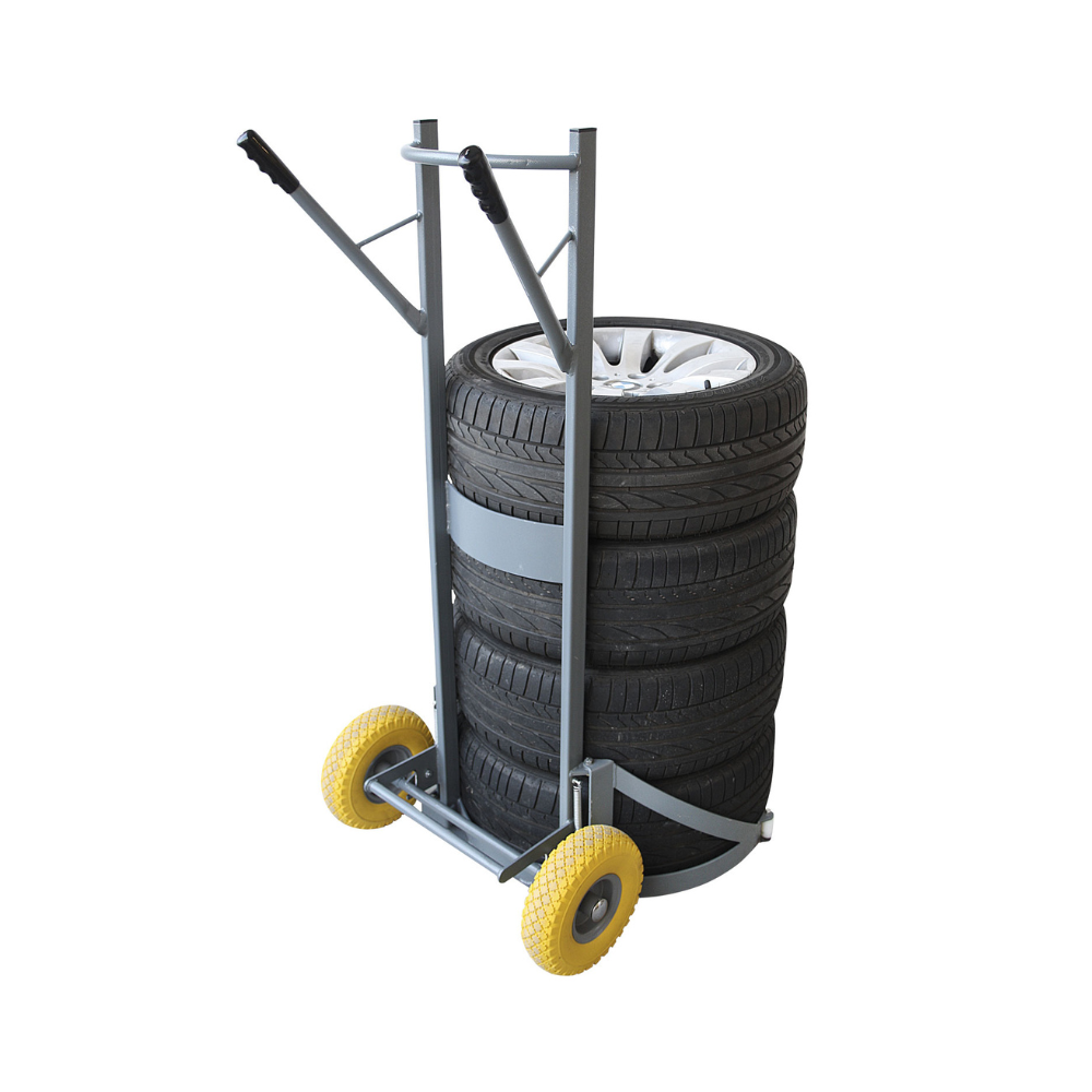 The winntec Wheel Cart can hold up to 200kg