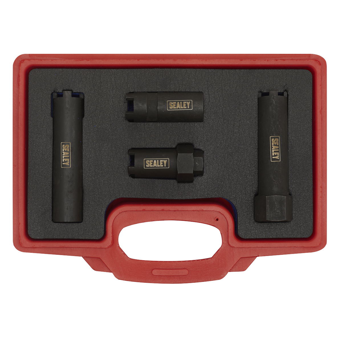 Castellated socket fits common injectors on MAN, Mercedes, Neoplan and Setra.