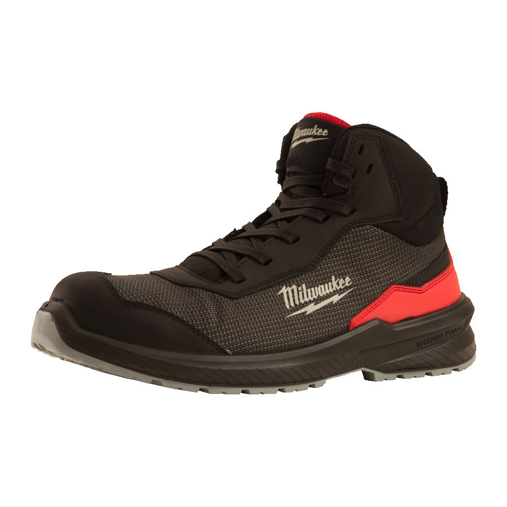 Milwaukee Flextred S1PS Safety Boots Black 1M110133 ESD FO SR