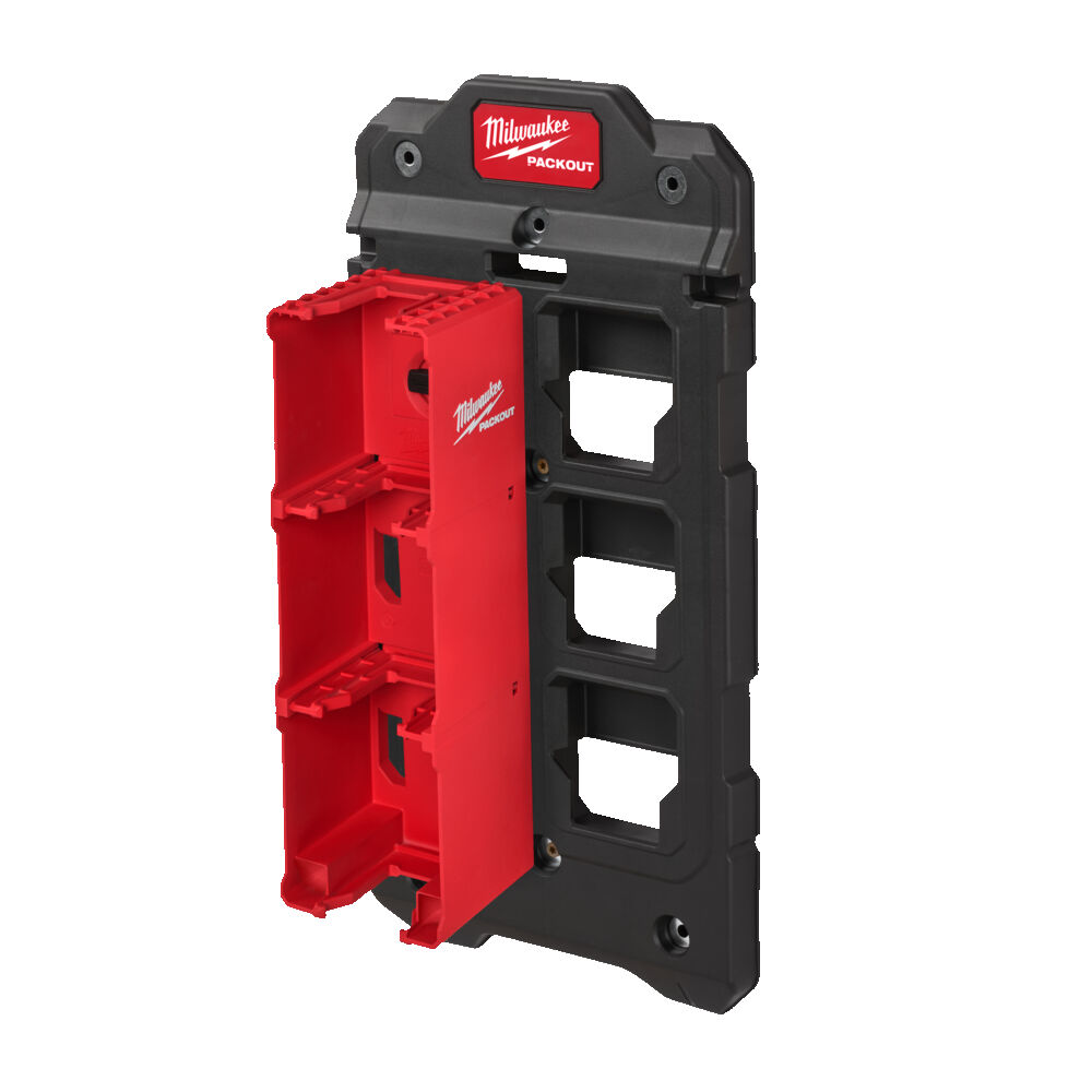 Milwaukee M18 battery holder can be used with a Milwaukee mounted