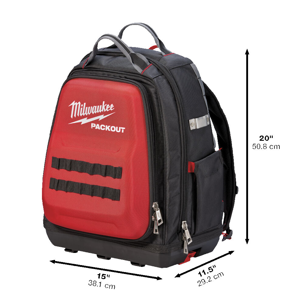 Milwaukee construction backpack