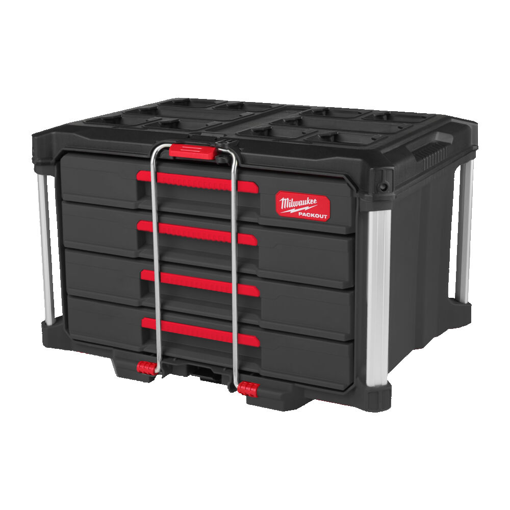 Easy access to stored items, even with other PACKOUT™ boxes stacked on top.