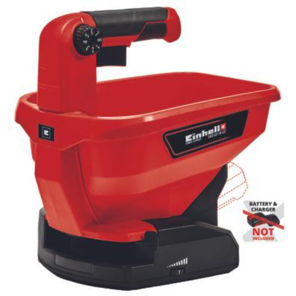 Einhell cordless garden spreader