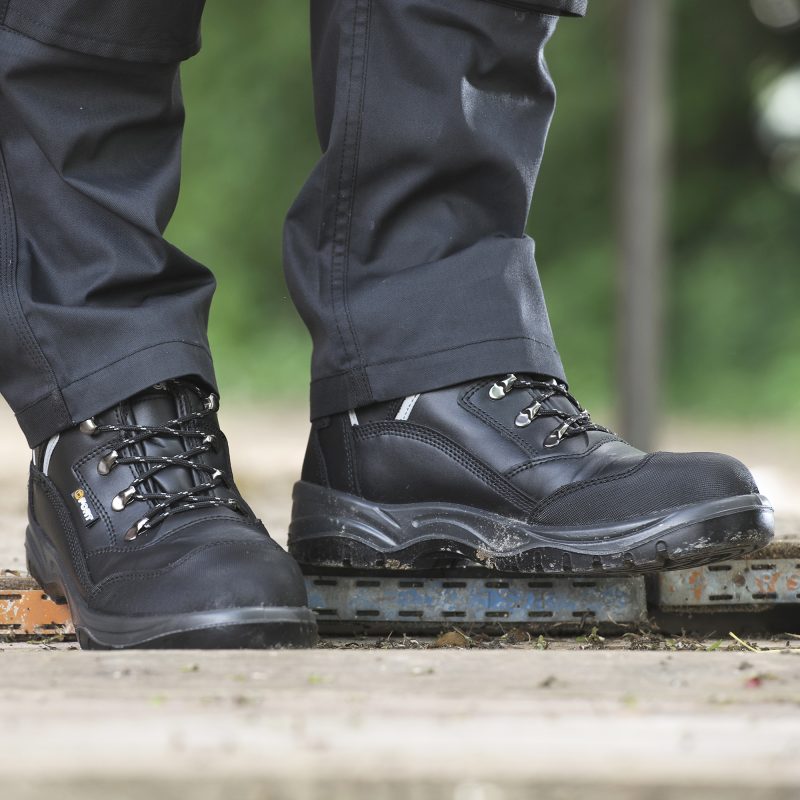 TuffStuff FF100 Fort Knox Black Safety Work Boots