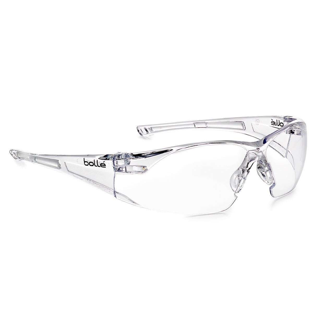 Bolle RUSHPSI Rush Clear Platinum Safety Glasses
