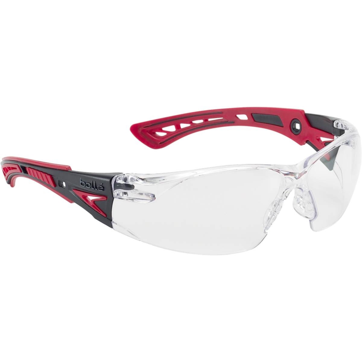 Bolle RUSHPPSI Rush+ Clear Platinum Safety Glasses