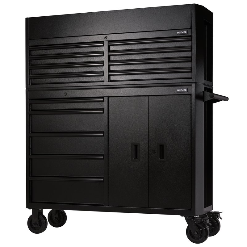 Draper Bunker Combined Roller Cabinet And Tool Chest 13 Drawer, 52" 24249