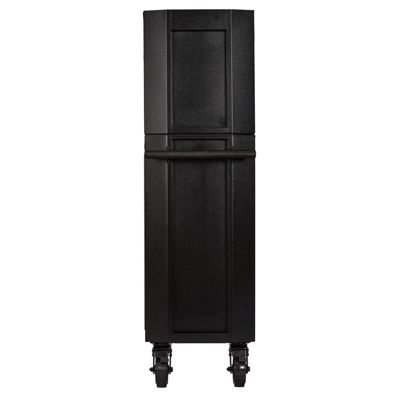 draper roll cab storage cabinet with cable access and castro wheels
