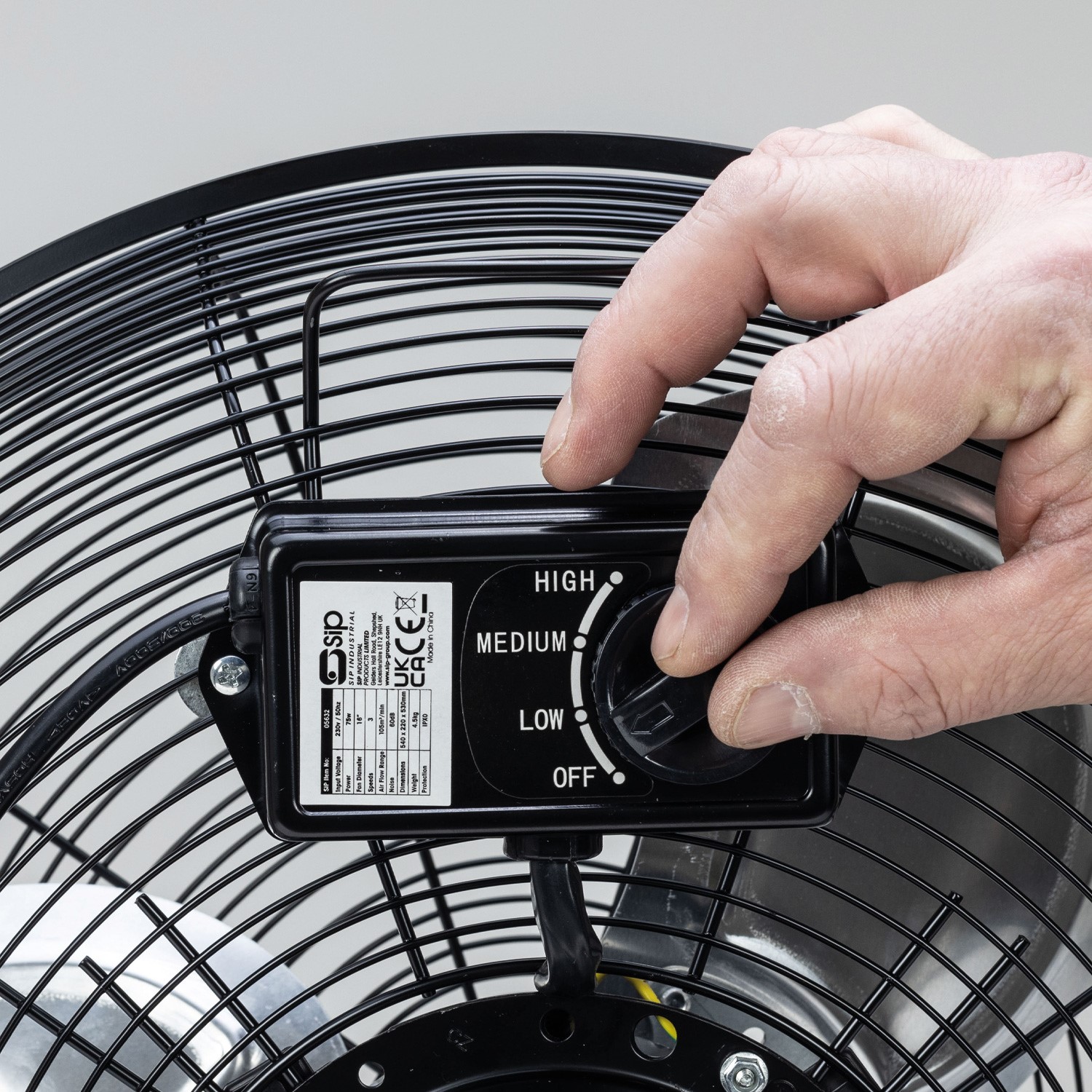SIP workplace 16" floor fan