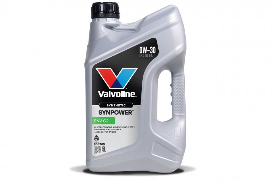 VALVOLINE 0W30 C2 Full Synthetic Engine Oil 5L 908765