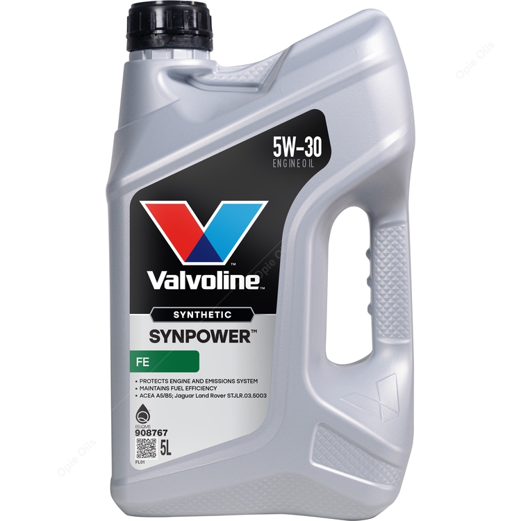 Valvoline FE 5W30 Synthetic Engine Oil 5L 908767
