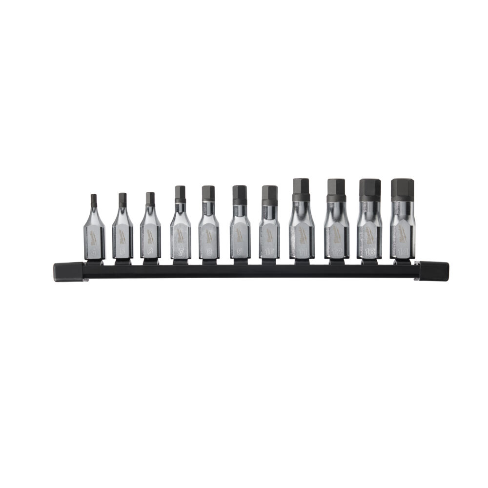 Milwaukee 3/8 Drive Metric Hex Bit Socket Set 4932480567
