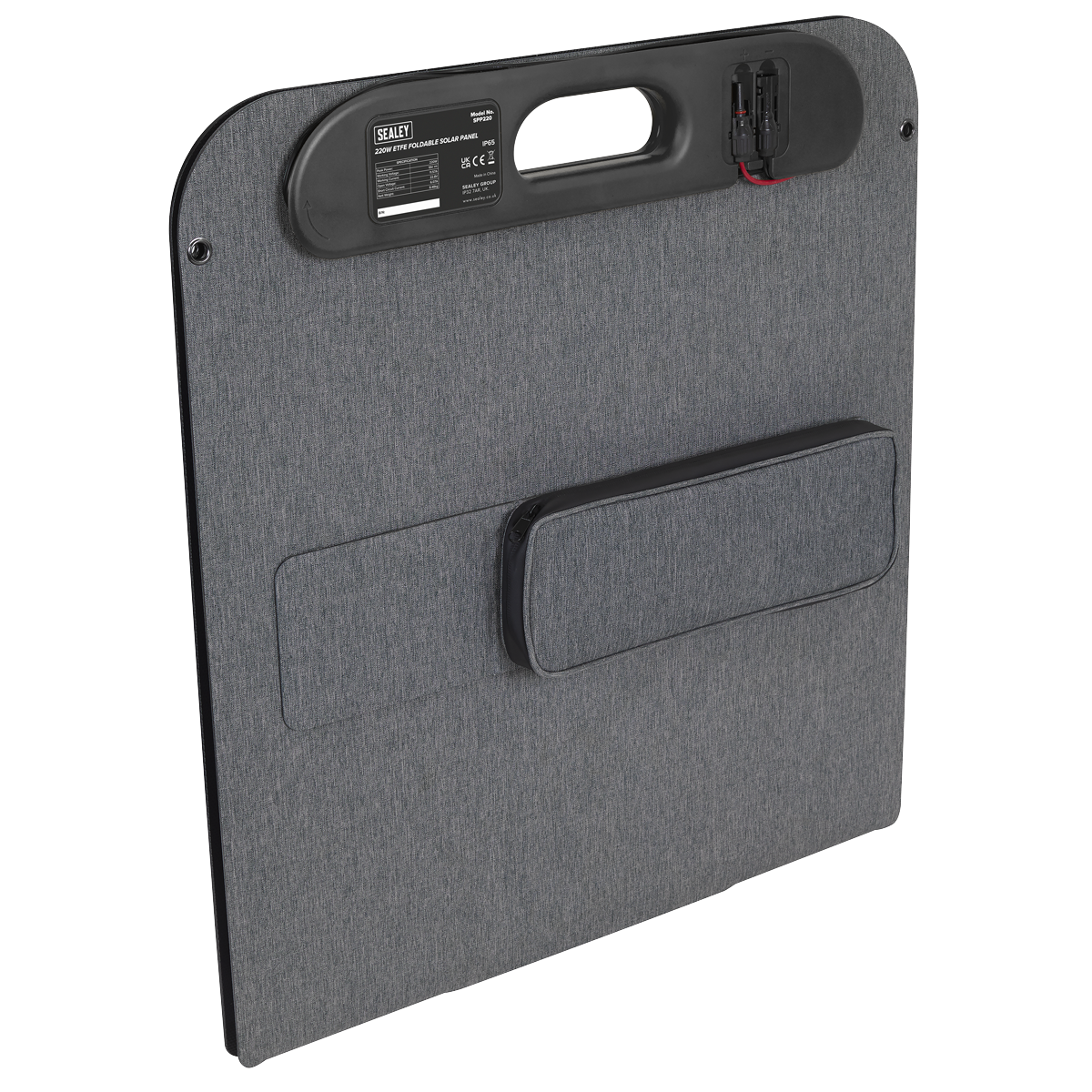 EASY TO CONNECT - Supplied with four outputs: MC-4, Anderson, XT60 and DC5521 8-piece Set of Connectors, these can be used to connect to a multitude of devices and power stations, including the Sealey SPB2200W Portable Power Station.