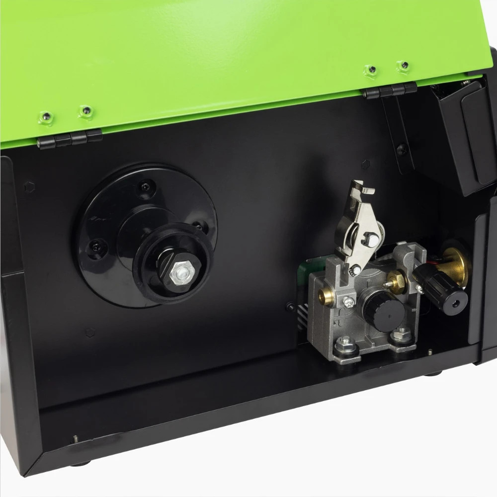 Heavy-duty aluminium wire feeder for smooth consistent flow of wire