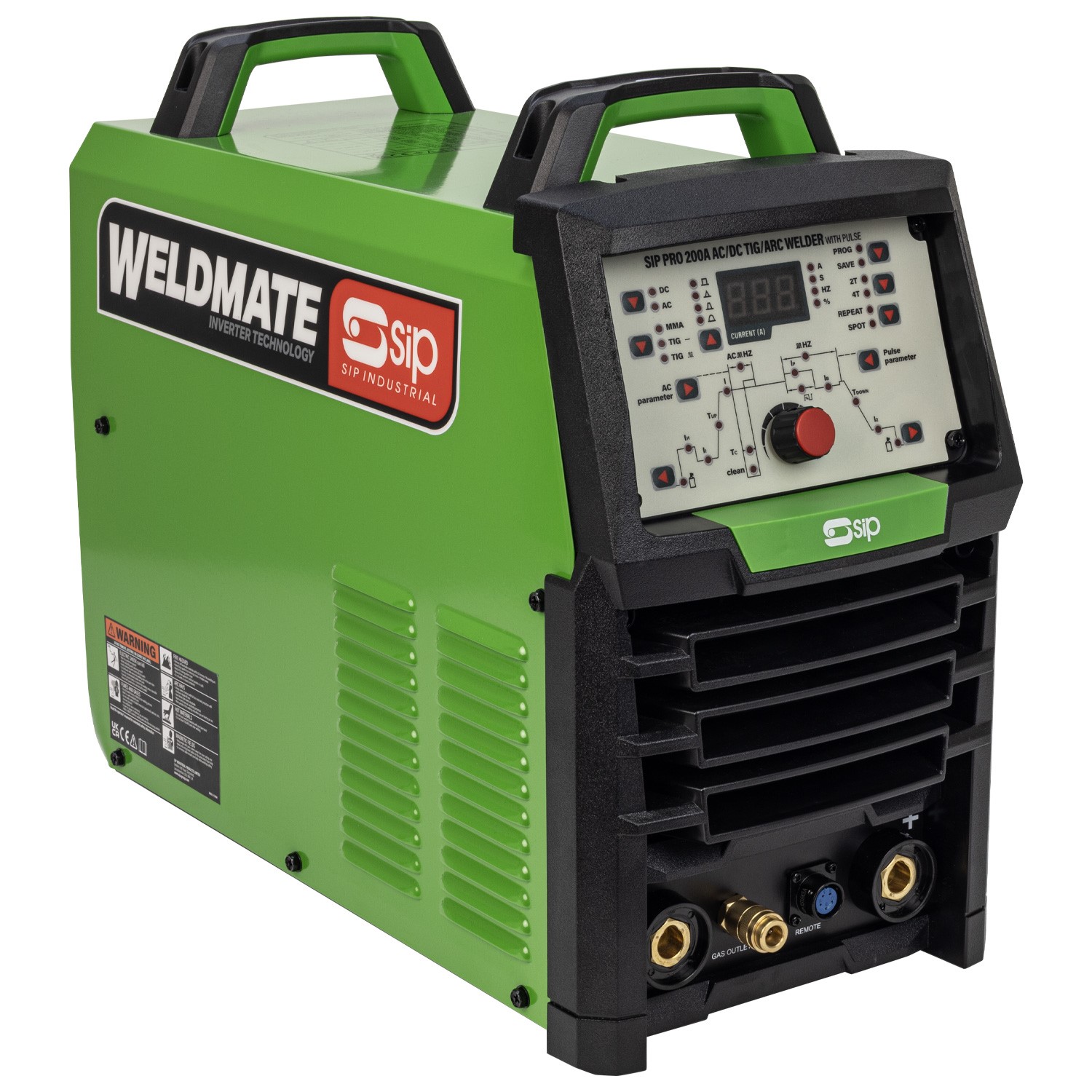 AC/DC welding for greater versatility in professional applications