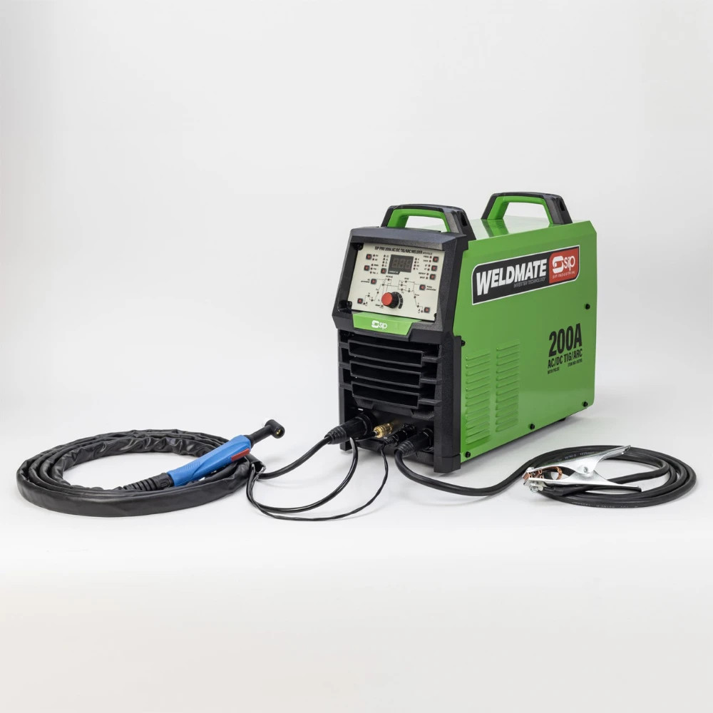 SIP WELDMATE® PRO 200A AC/DC TIG/ARC Welder with pedal