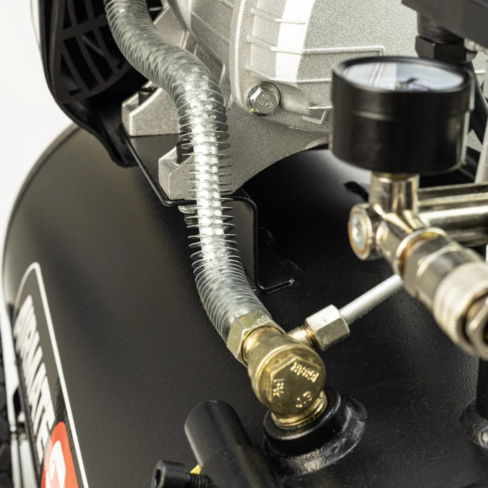 The SIP DDVT 3hp 50ltr V-Twin Direct Drive Compressor is a highly versatile and efficient compressor ideal for general purpose work area applications.