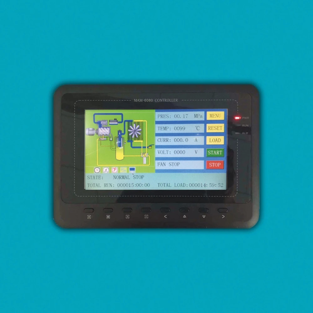 Colour touchscreen for real-time diagnostic information
Easy access cabinet panel for maintenance and service