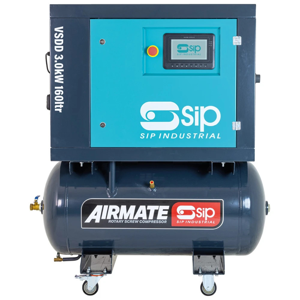 This 4th generation compressor is designed for continuous use applications or where multiple operators require compressed air at one time.