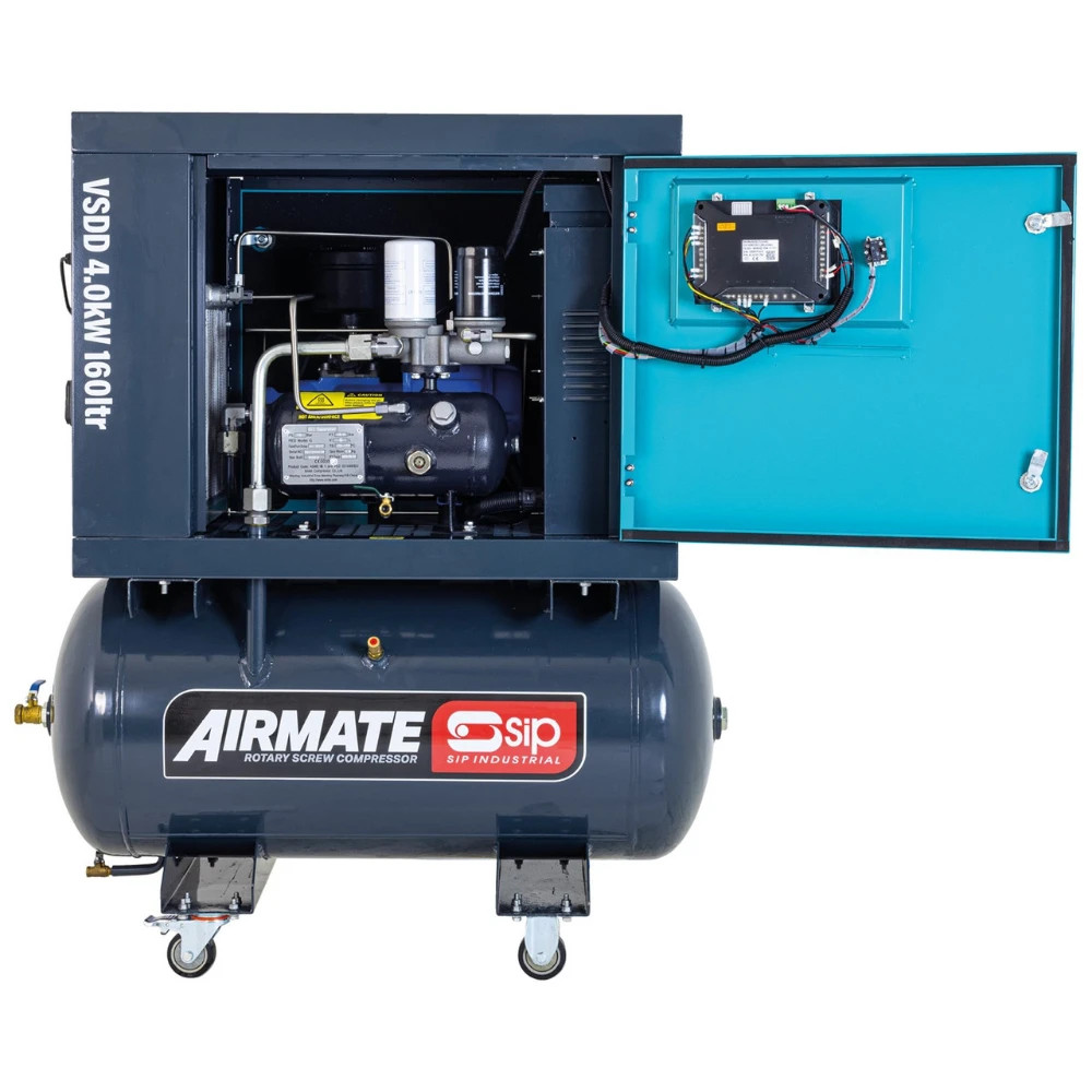 Heavy-duty silenced cabinet ensures reduced noise operation