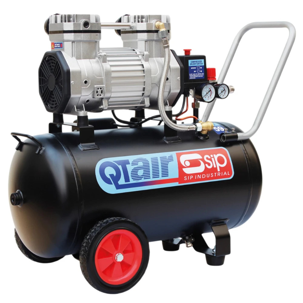 SIP QT AIR DD 3hp 50ltr Ultra Low Noise Oil-Free Direct Drive Compressor 05493