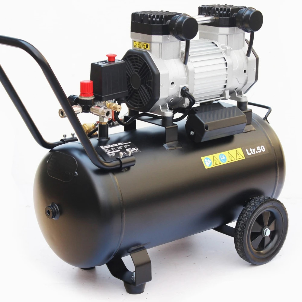 SIP DD 3hp 50ltr Low Noise Oil-Free Direct Drive Compressor 05480
