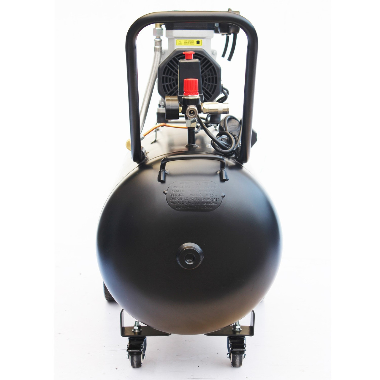 15CFM piston displacement and 12.6CFM Free Air Delivery (FAD)
Low noise twin-cylinder motor pump unit operates at just 71dB