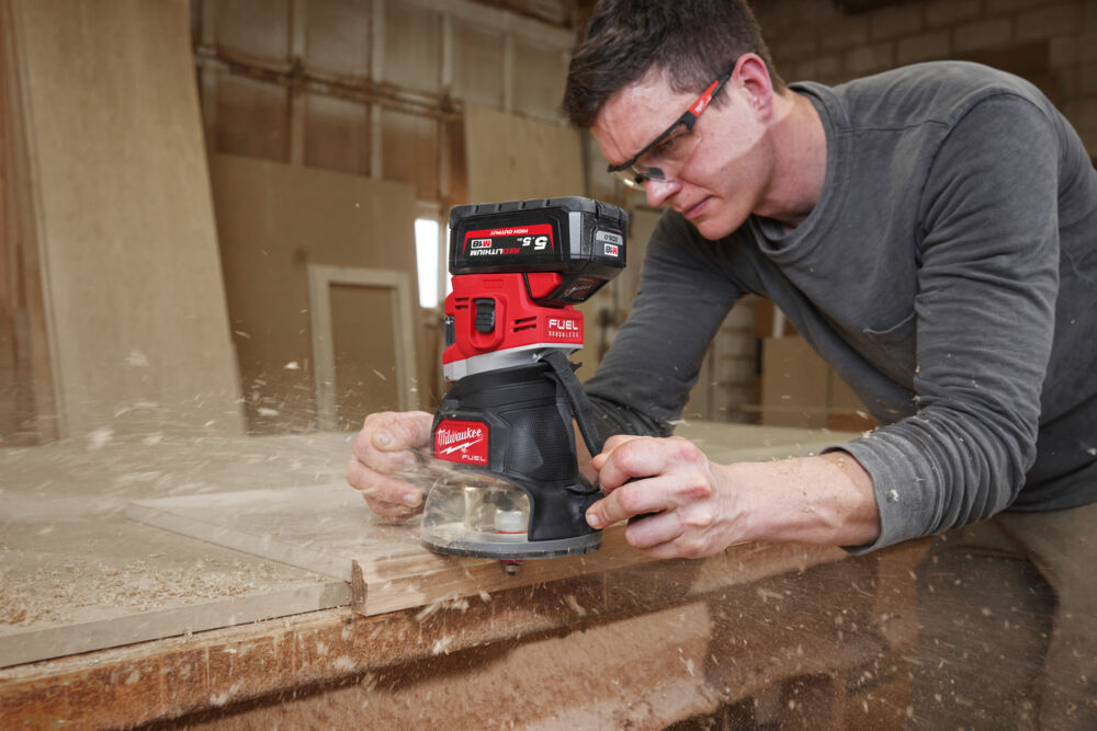 Guide rail compatible, gives the user a secure and efficient method to attach their router bases to a guide rail system to cut straight lines on any work surface