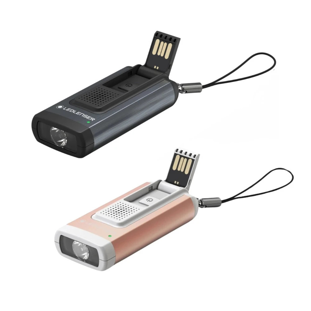 Ledlenser safety keyring torch with alarm