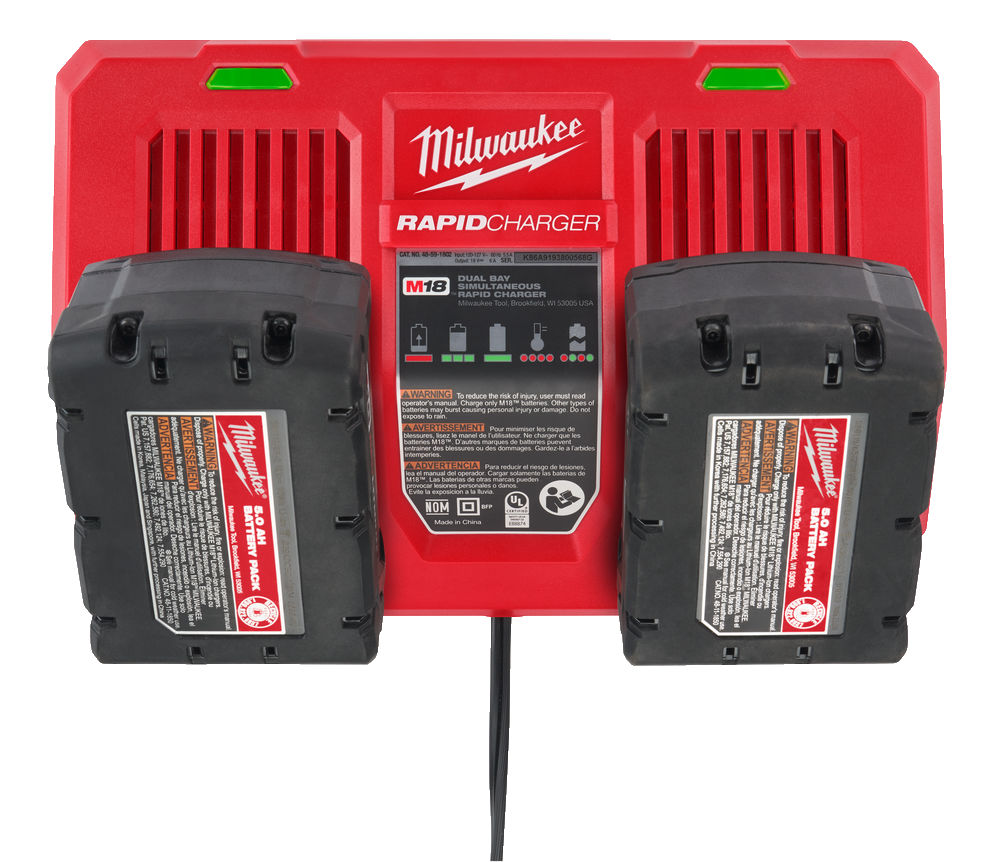 Milwaukee M18 quick charging charger