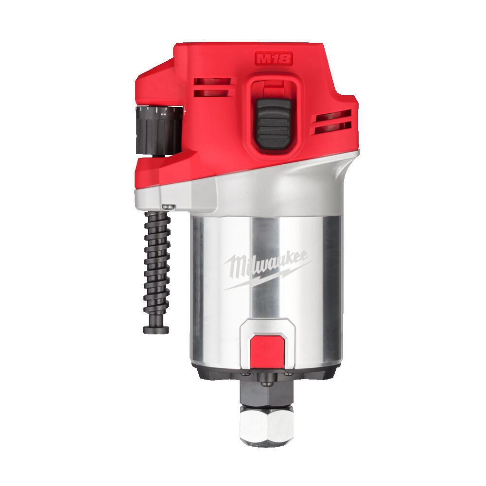 Milwaukee router with Collet diameters are 12 mm, ½″, 8 mm, ¼″