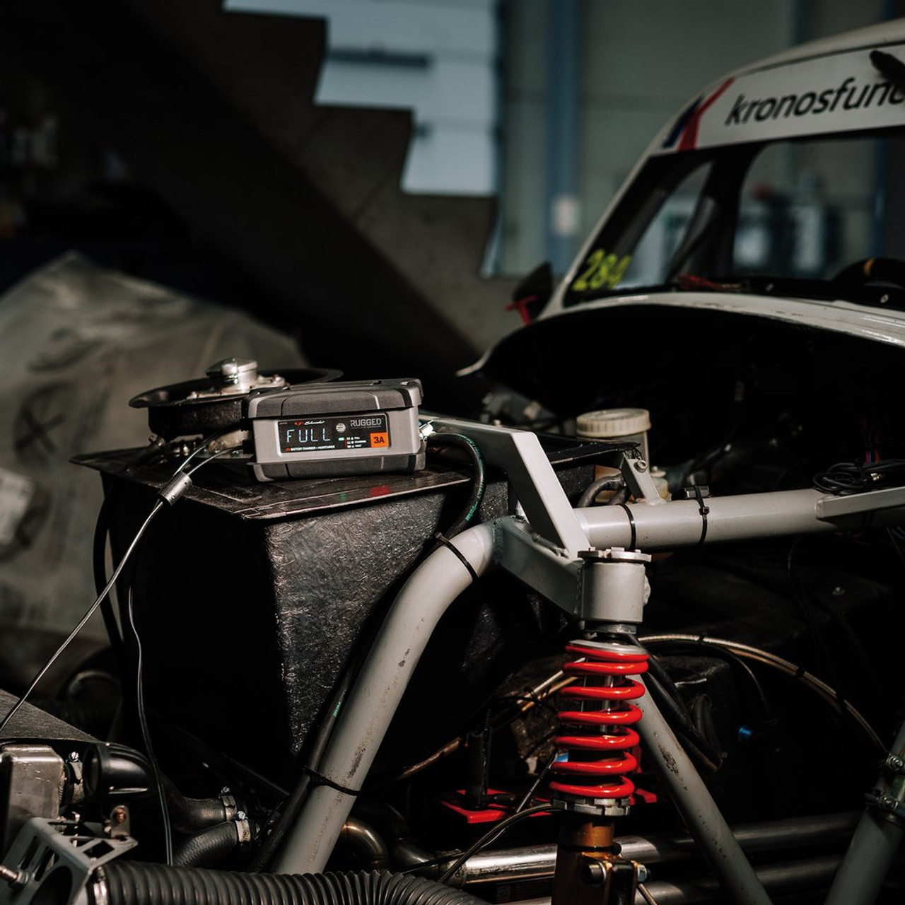 Schumacher SPX458 Rugged 12V Battery Charger and Maintainer, 3A