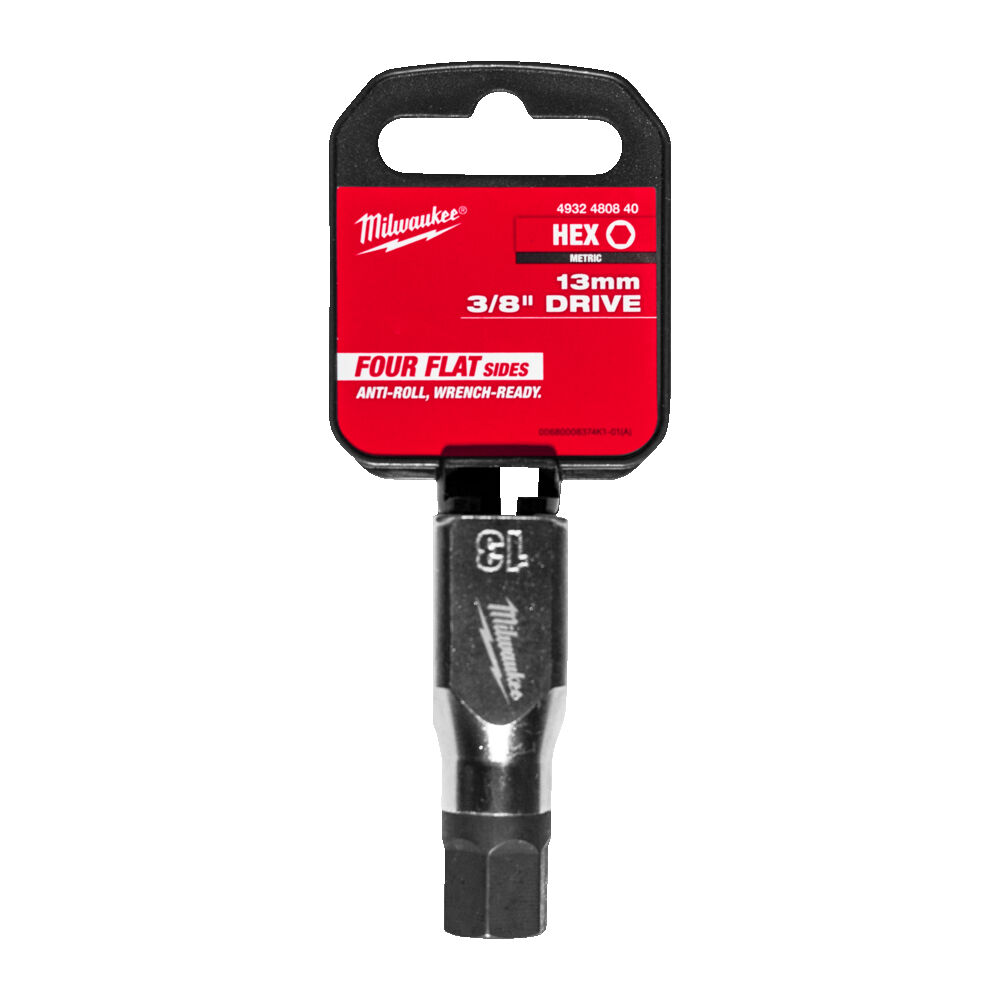 Milwaukee ⅜″ Drive 13mm Hex Bit Socket 4932480840