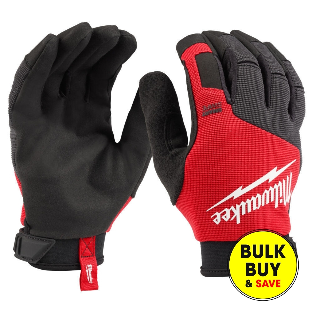 Milwaukee Performance Work Gloves, Size Large 4932498498 Bulk Buy