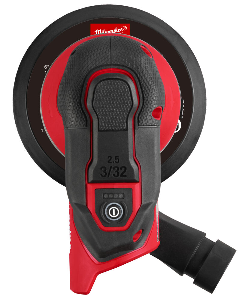 Milwaukee M12 Fuel M12FROS2.5 150mm Random Orbital Sander With 2.5mm Orbit