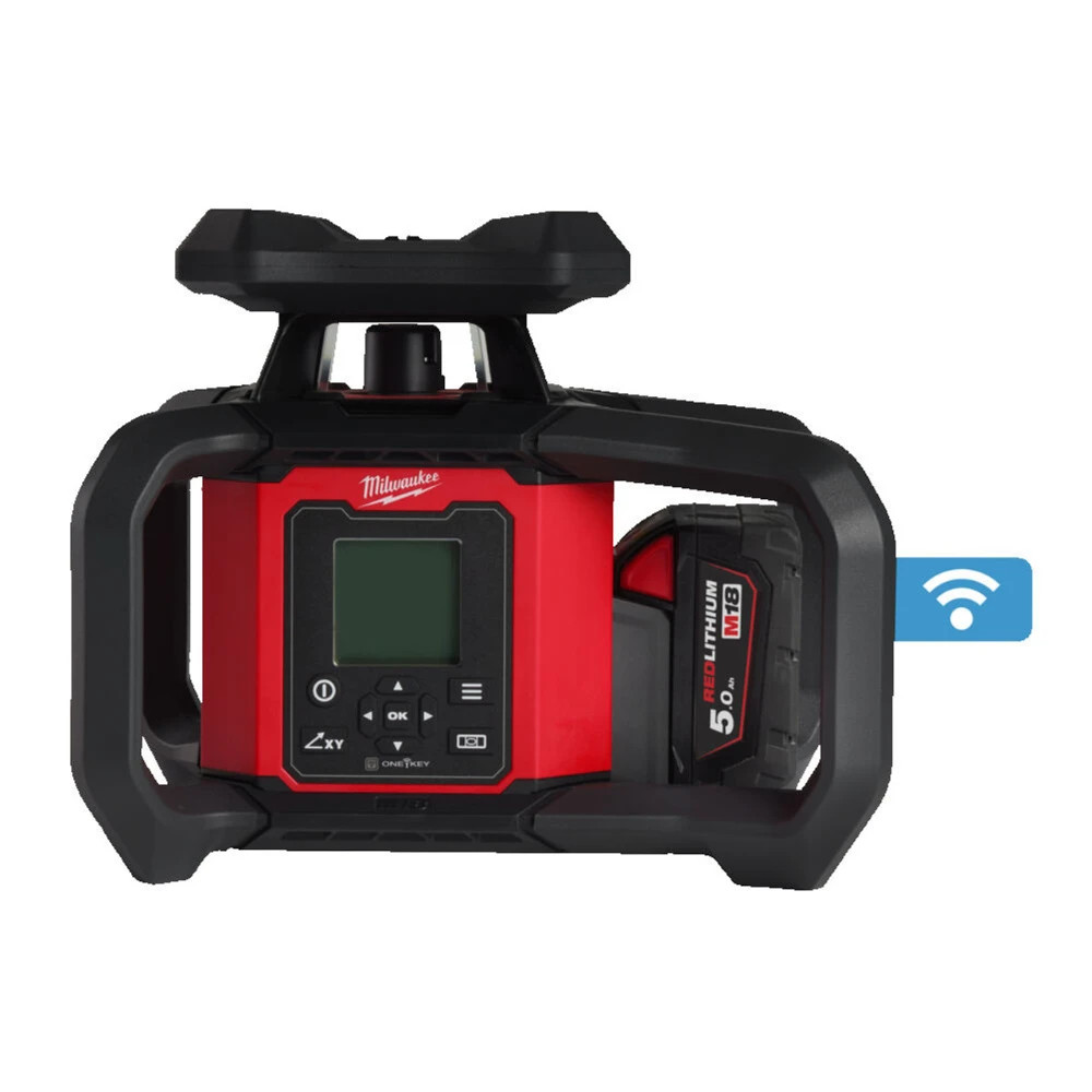 Milwaukee 360° rotation red laser level