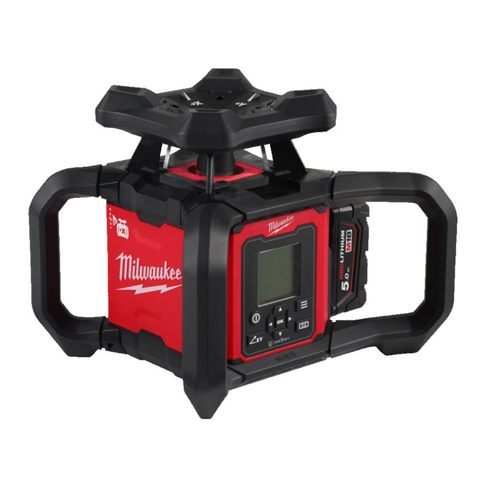 Milwaukee M18RLOHV1200 M18 1200m Horizontal Vertical Auto Dual Grade Rotary Laser with ONE-KEY
